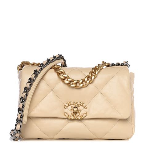 chanel 19 beige bag|Everything you need to know about Chanel’s Chanel 19 Bags 2024.